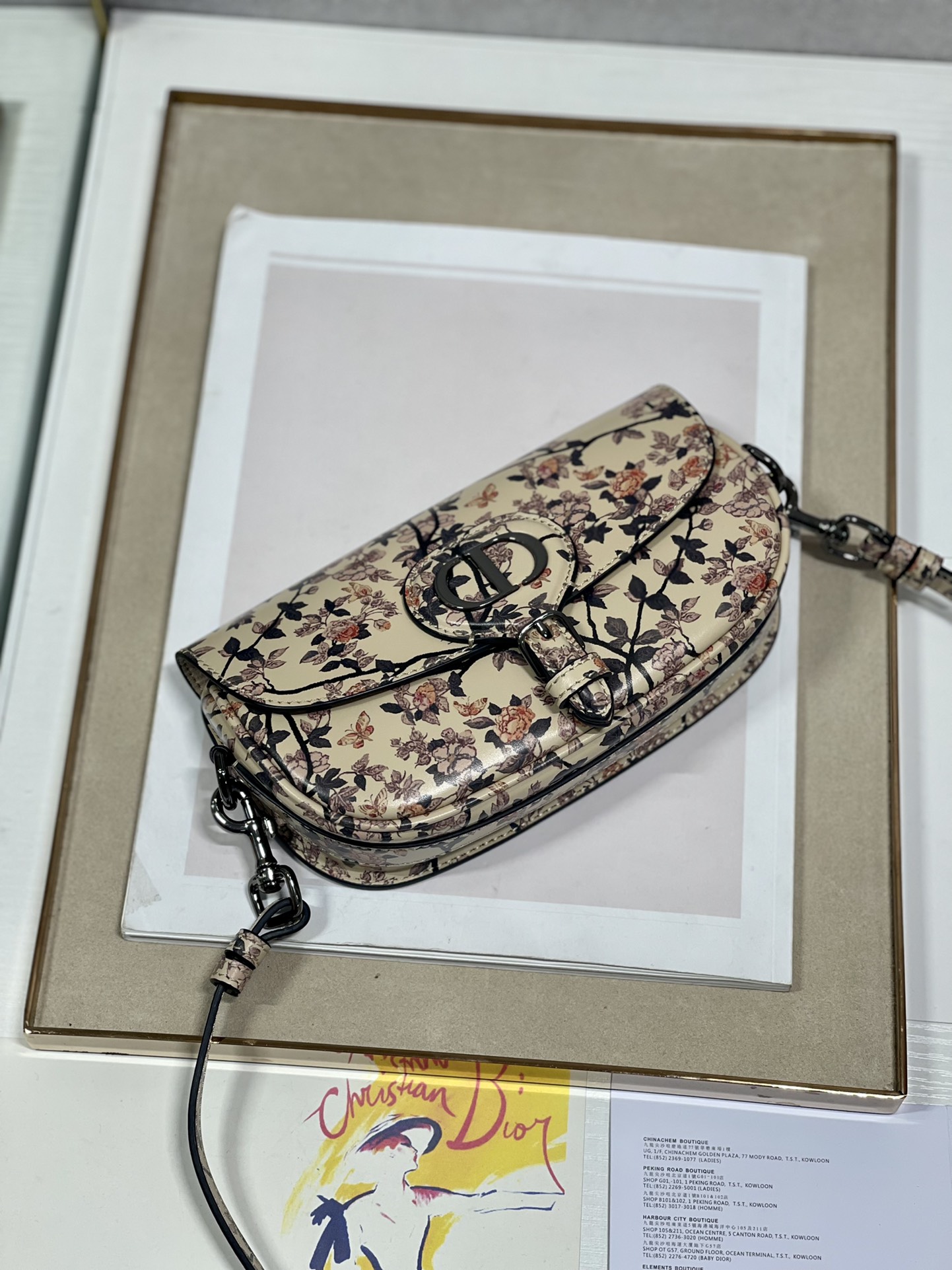 D*ior Bag Top Quality 21*5*12CM