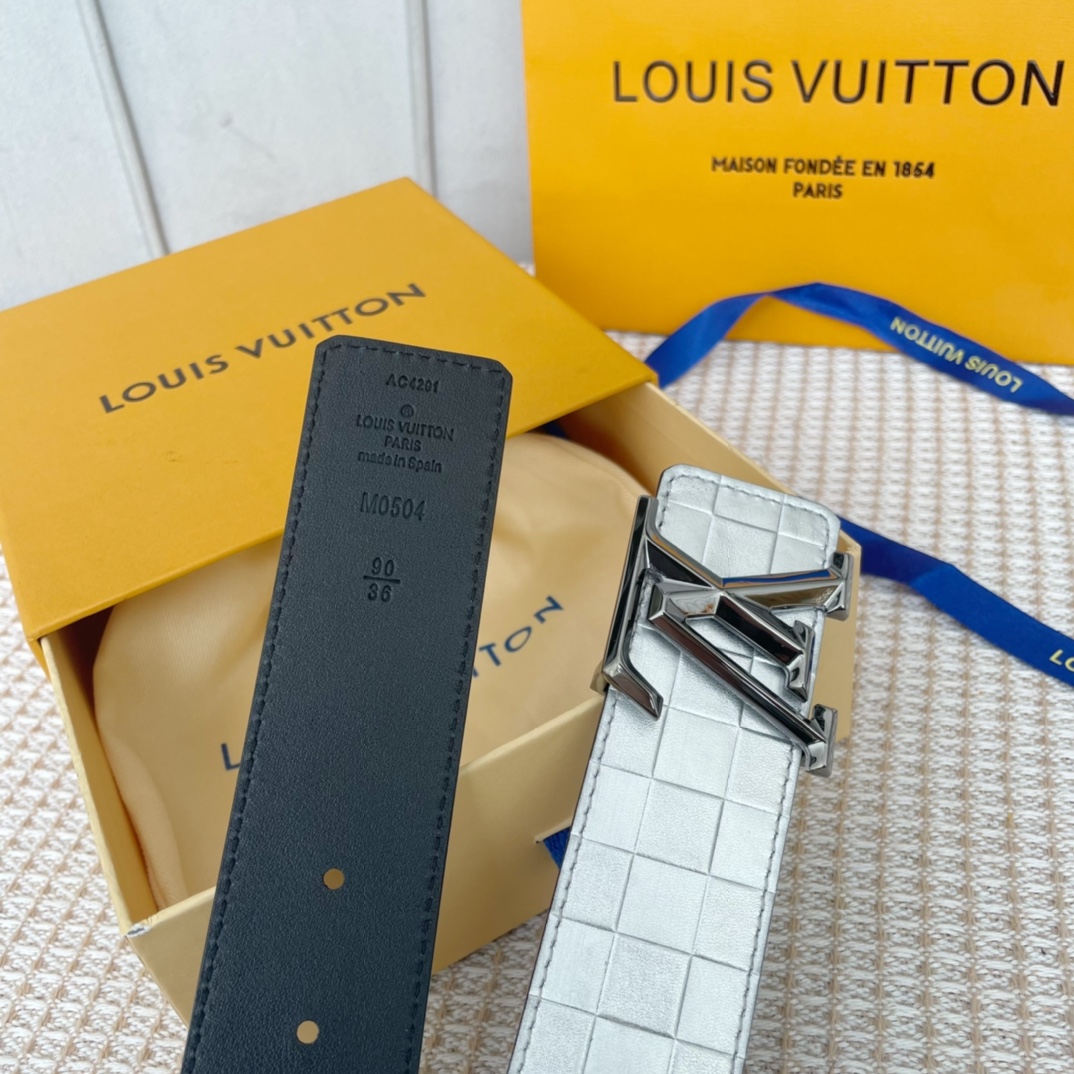 L*ouis V*uitton Belts Top Quality 40MM