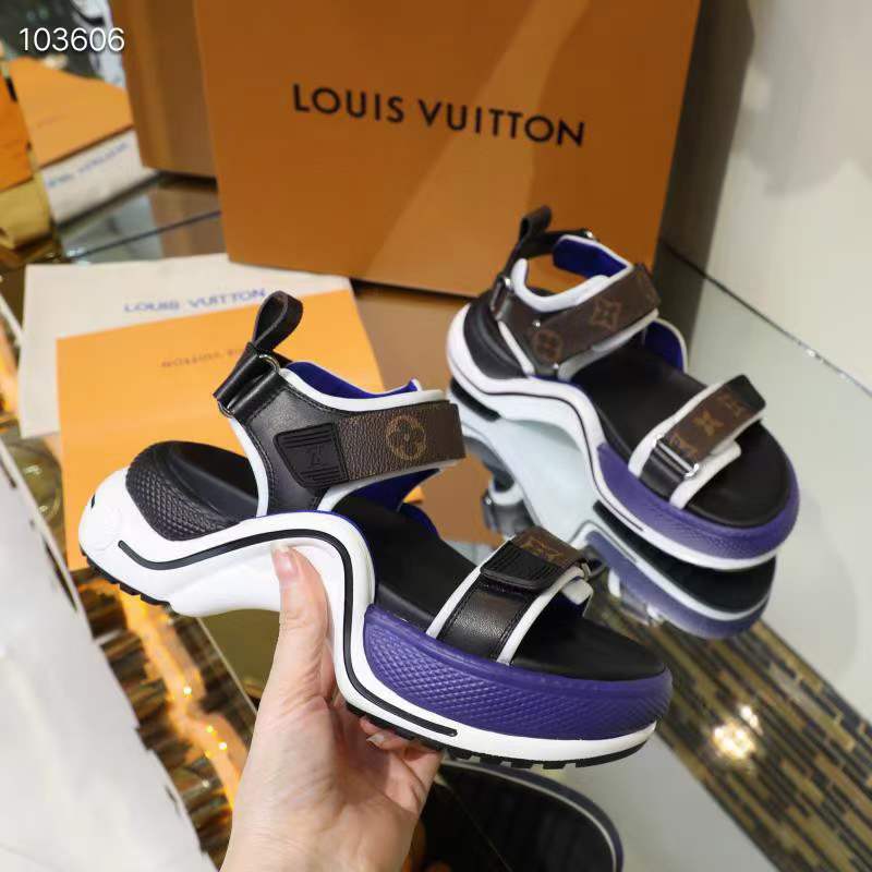 Women L*ouis V*uitton Top Slippers