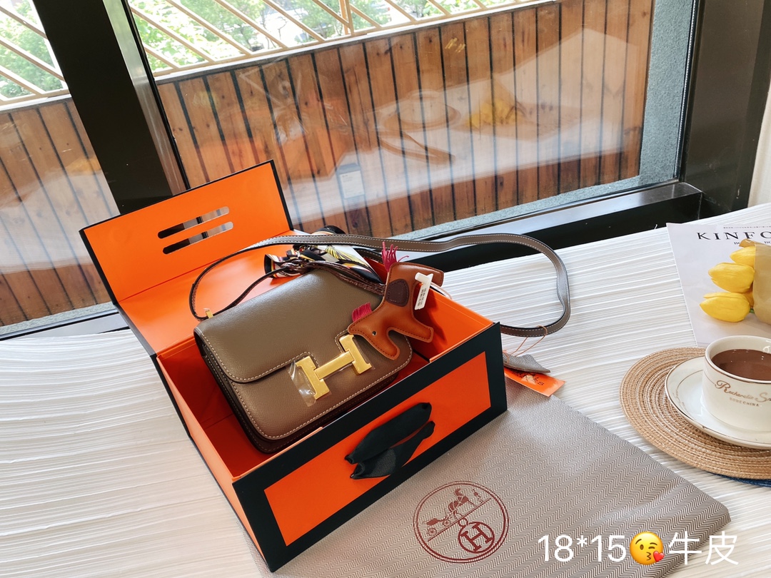 H*ermes Top Bag 18*15CM