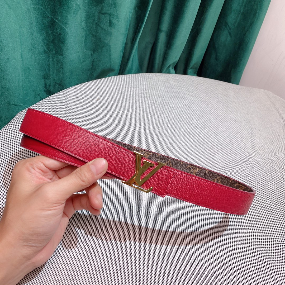 L*ouis V*uitton Belts Top Quality 30MM