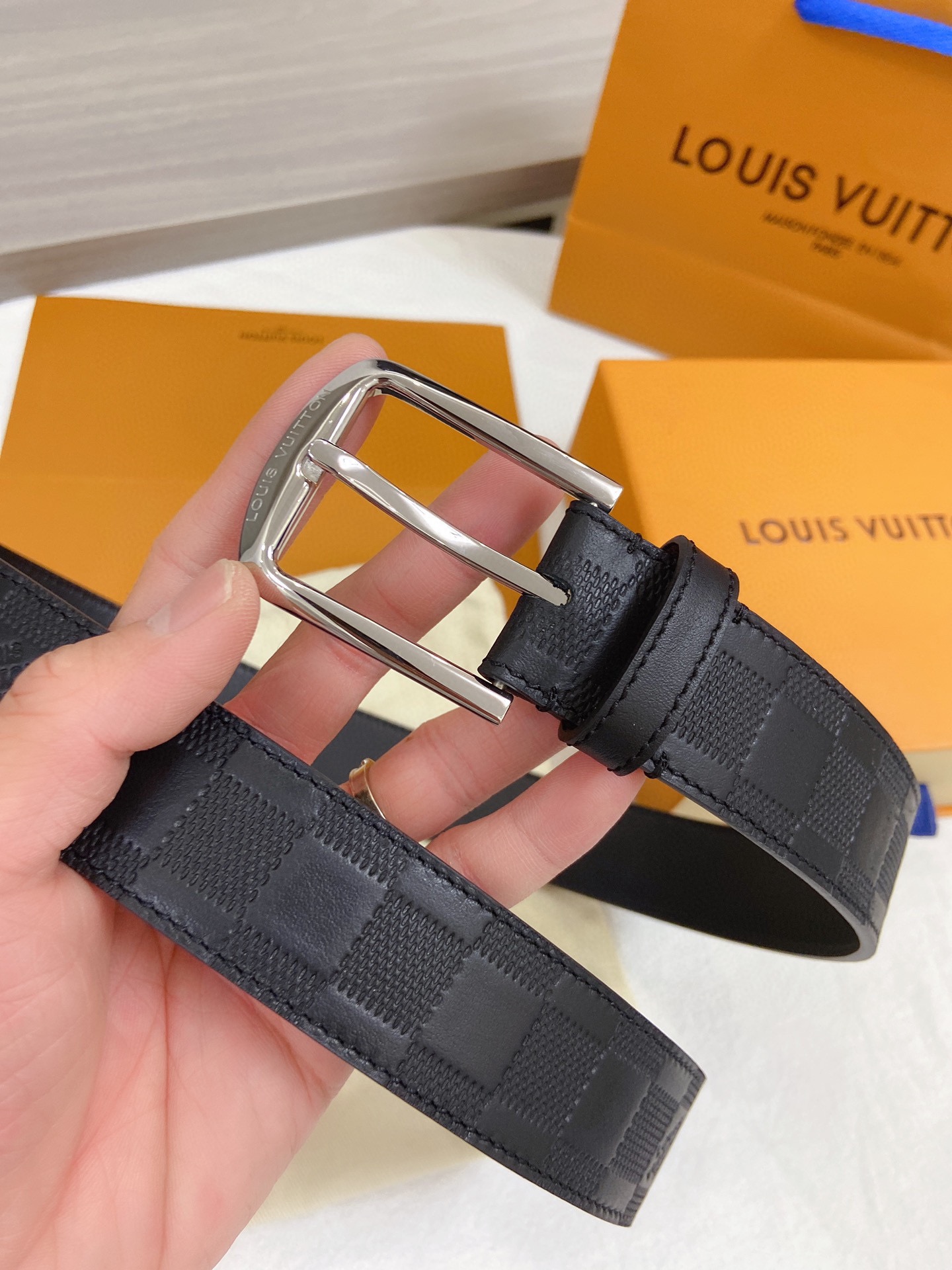 L*ouis V*uitton Belts Top Quality 35MM