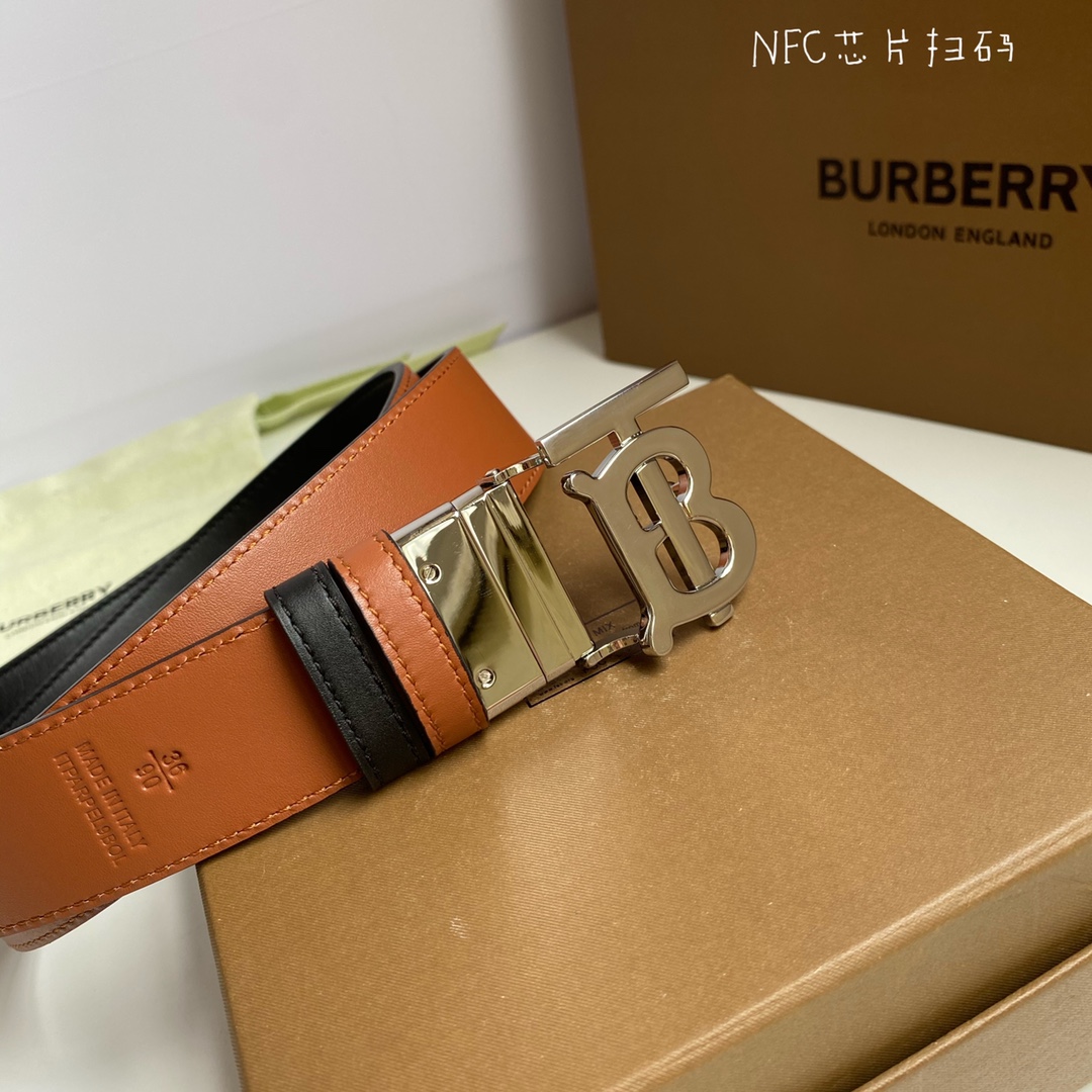B*urberrry Belts Top Quality 35mm