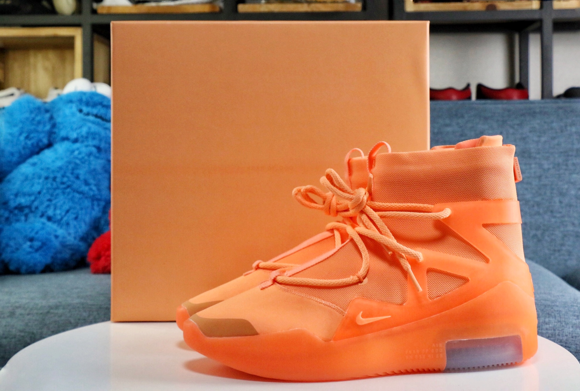 from Nike Air Fear Of God 1 Orange Pulse
