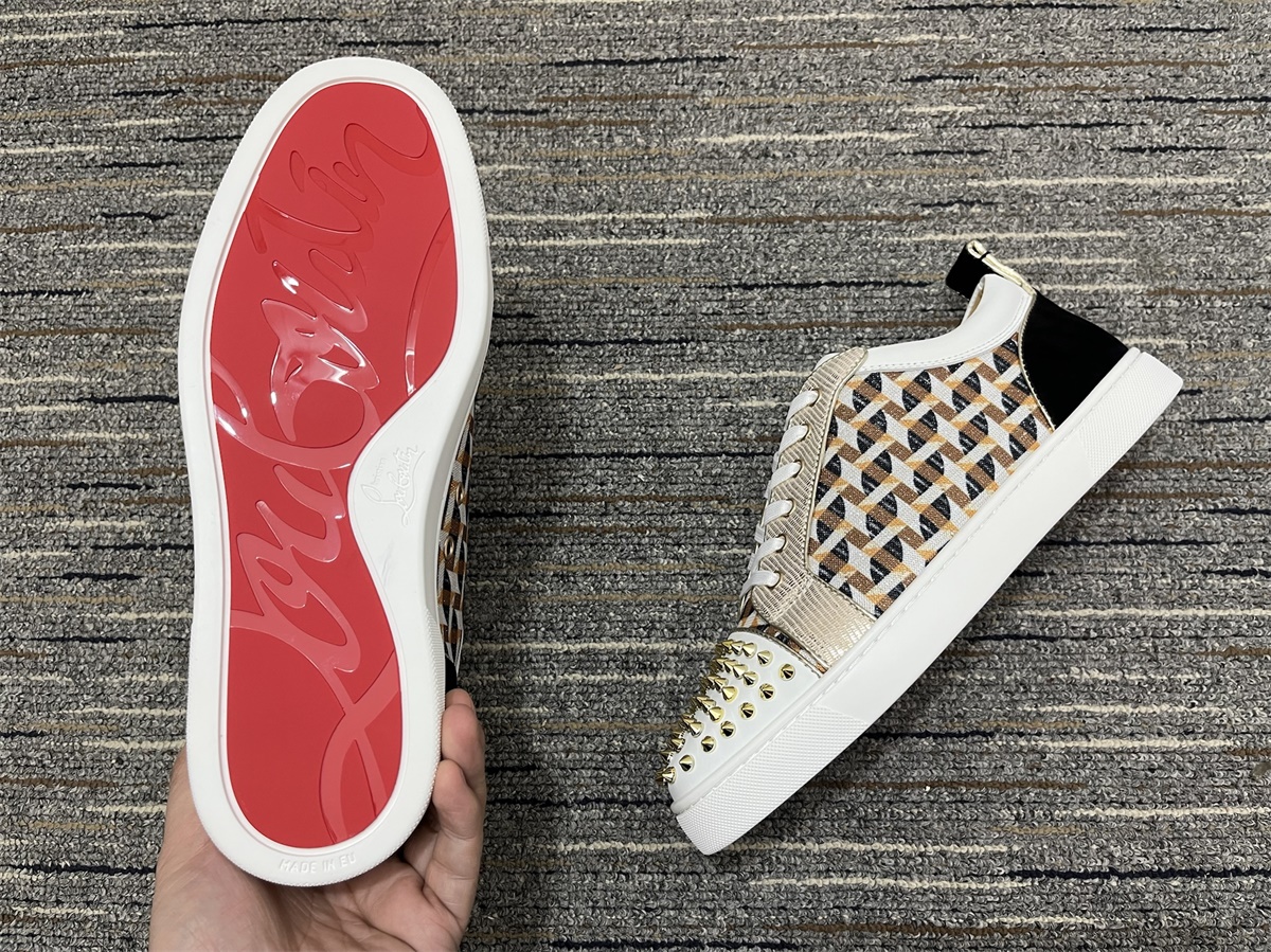 Men C*hristian L*ouboutin Low Top Sneakers