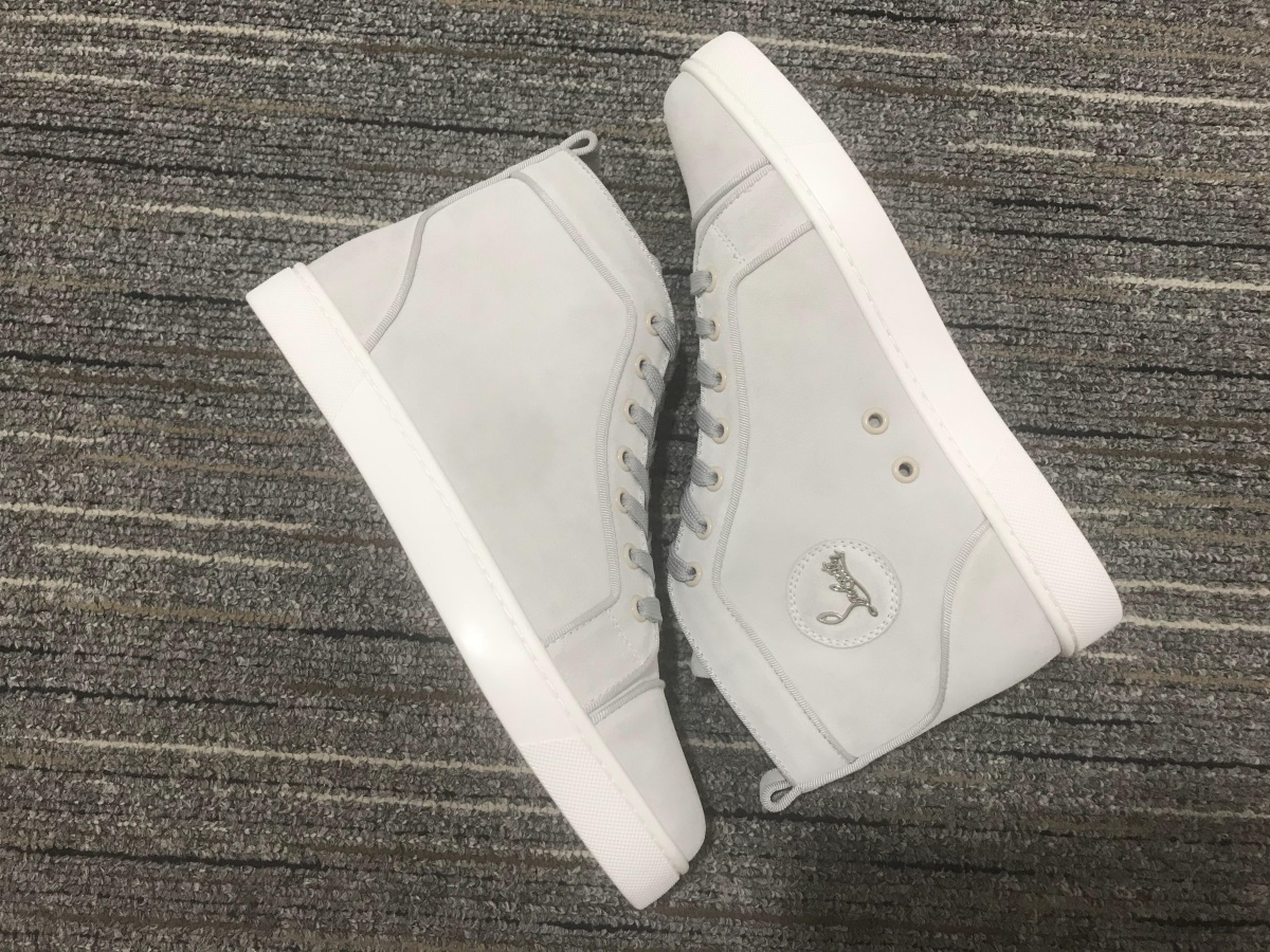 C*ristian L*uboutin Suede Leather Sneaker