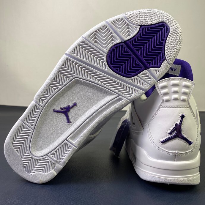 Air Jordan 4 Retro Metallic Purple GS CT8527-115