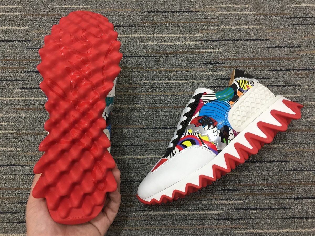 Men Women C*hristian L*ouboutin Top Sneakers