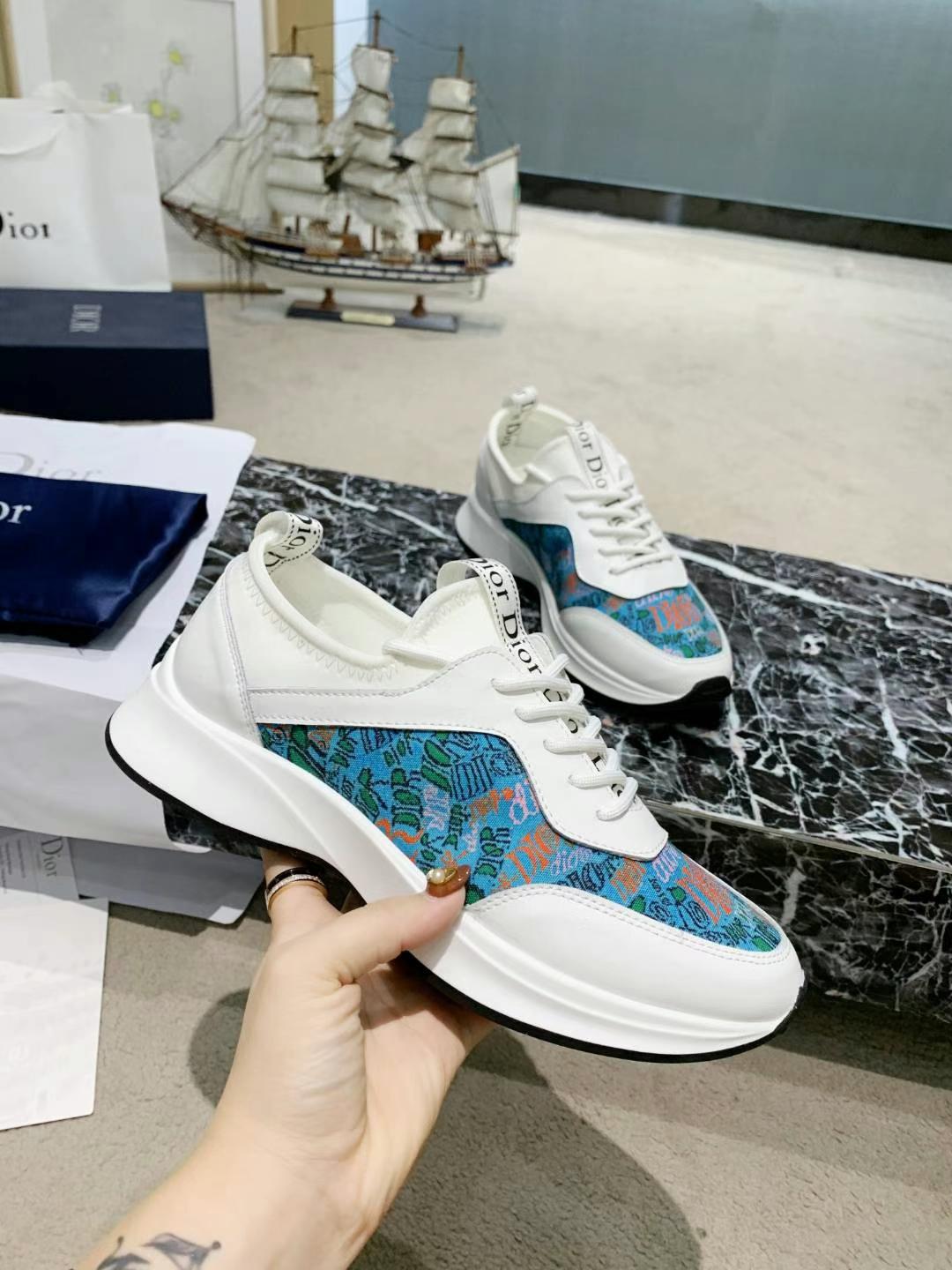 Men Women D*ior Top Sneaker