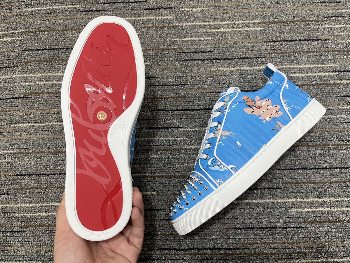 Men Women C*hristian L*ouboutin Top Sneaker