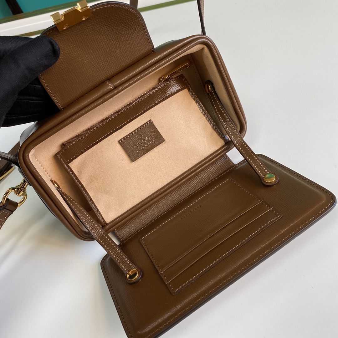 G*ucci Bag Top Quality 18*10.5*6.5CM