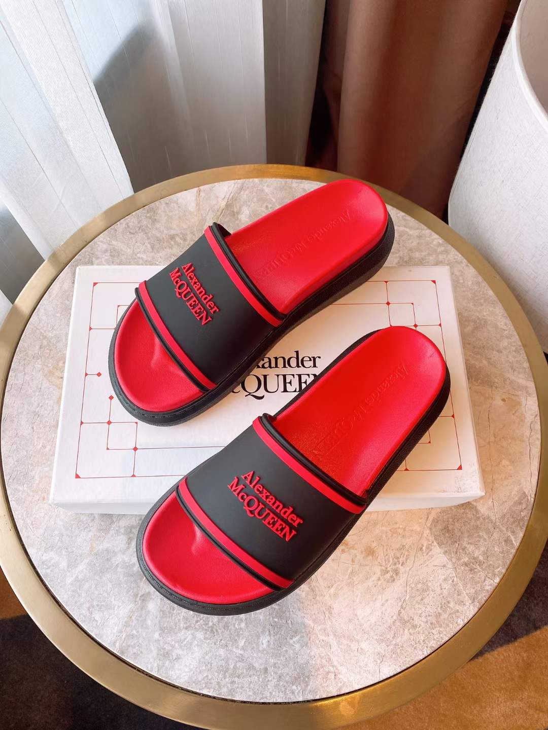 Women A*lexander M*cqueen Top Sandals