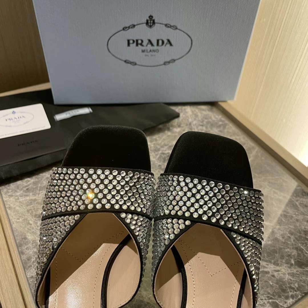 Women P*rada Top Sandals