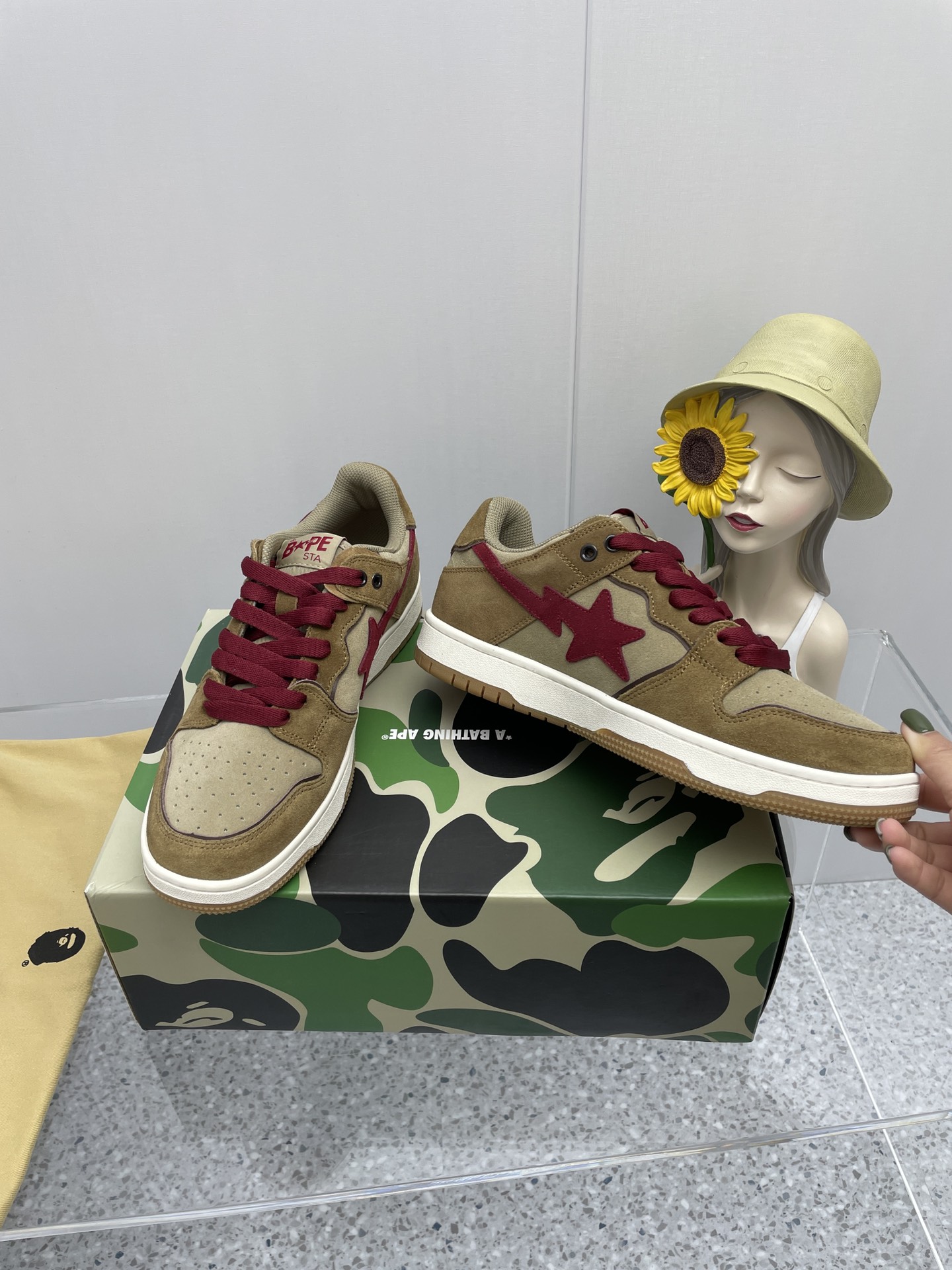 Men Women B*ape Top Sneaker