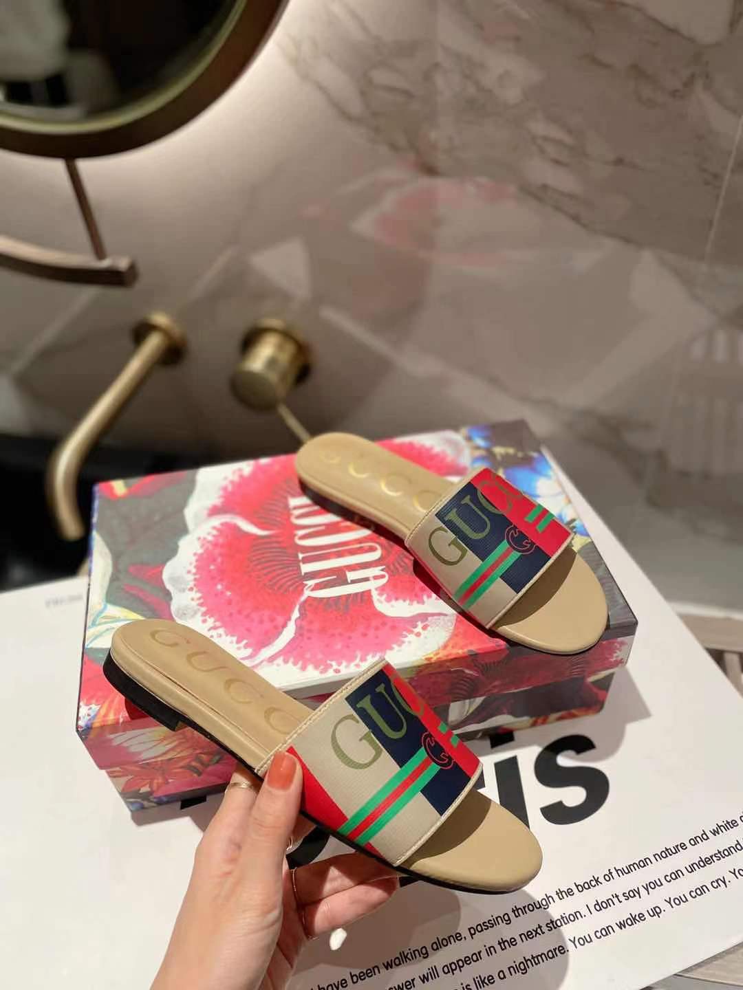 Women G*ucci Top Sandals