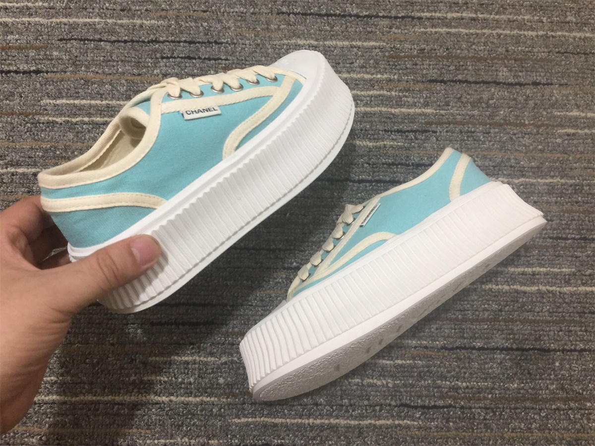 Women C*hanel Top Sneaker