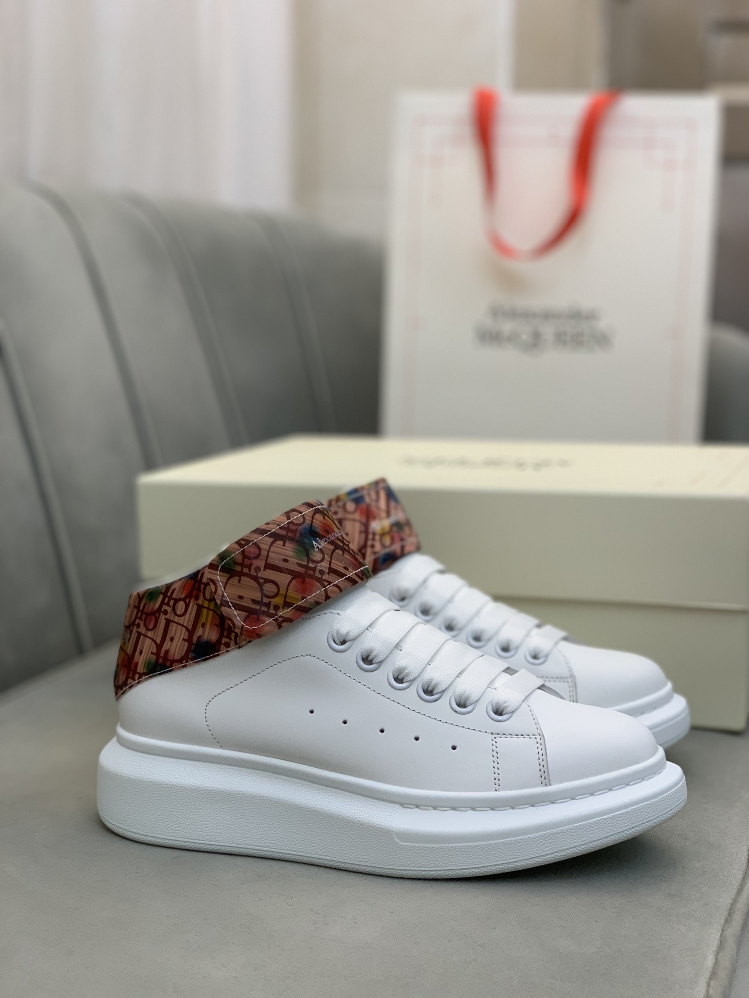 Men Women A*lexander M*cqueen Top Sneaker