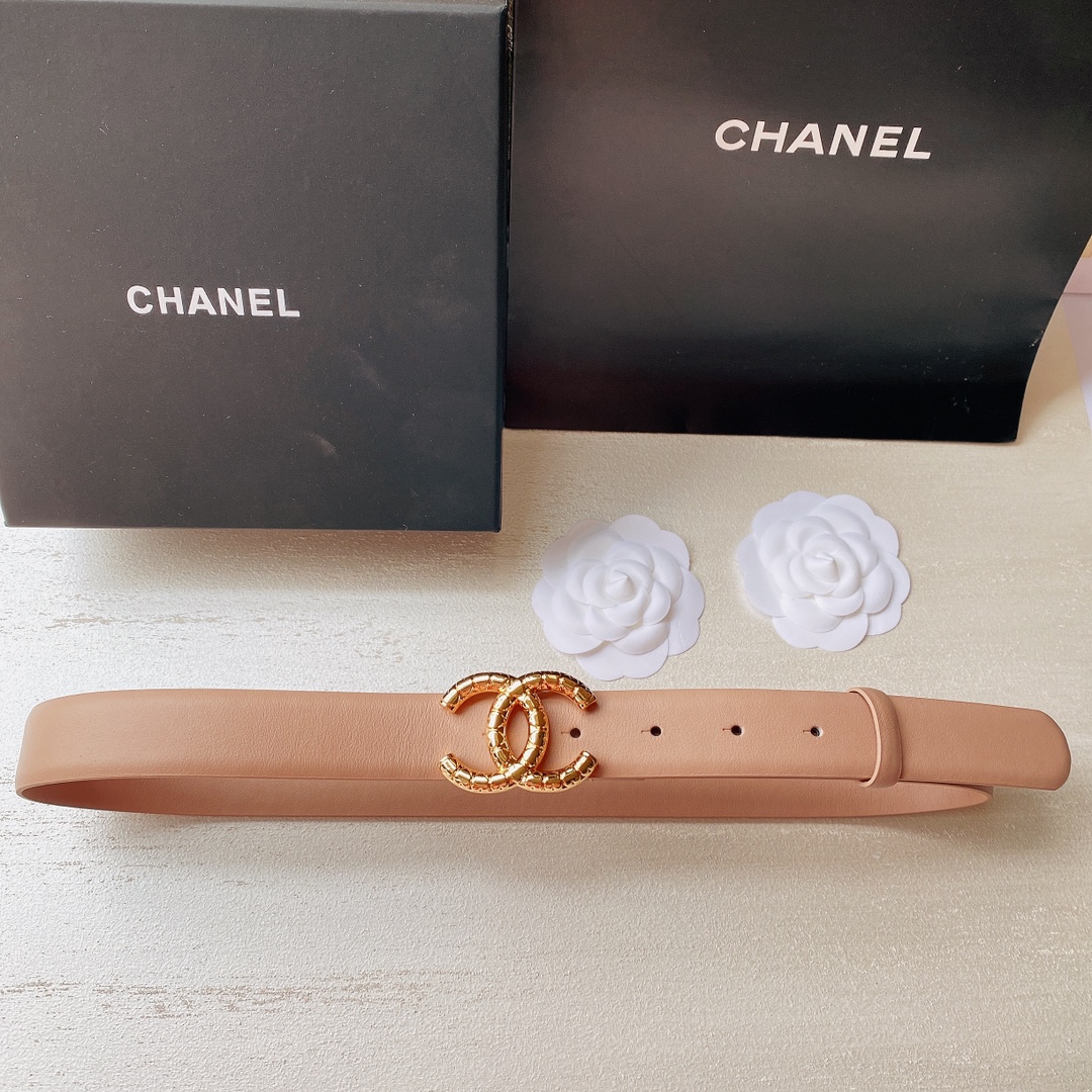 C*hanel Belts Top Quality 30MM