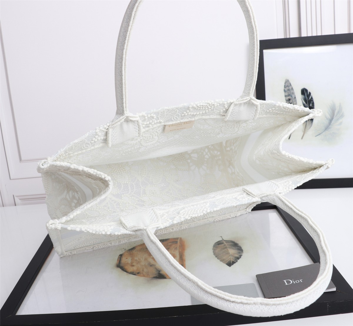 D*ior Top Bag 36*18*28CM