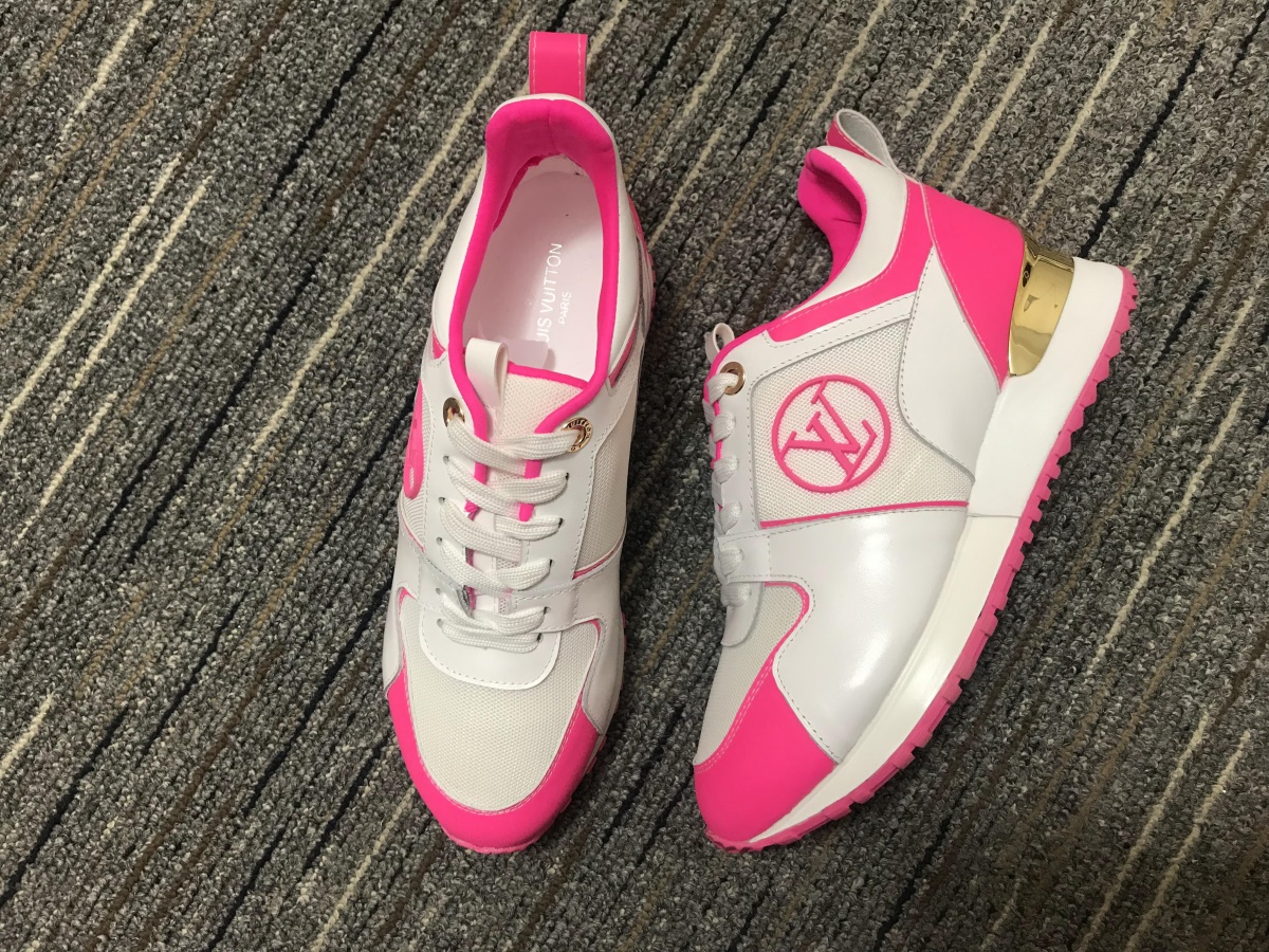 Women L*ouis V*uitton Run Away Top Sneaker