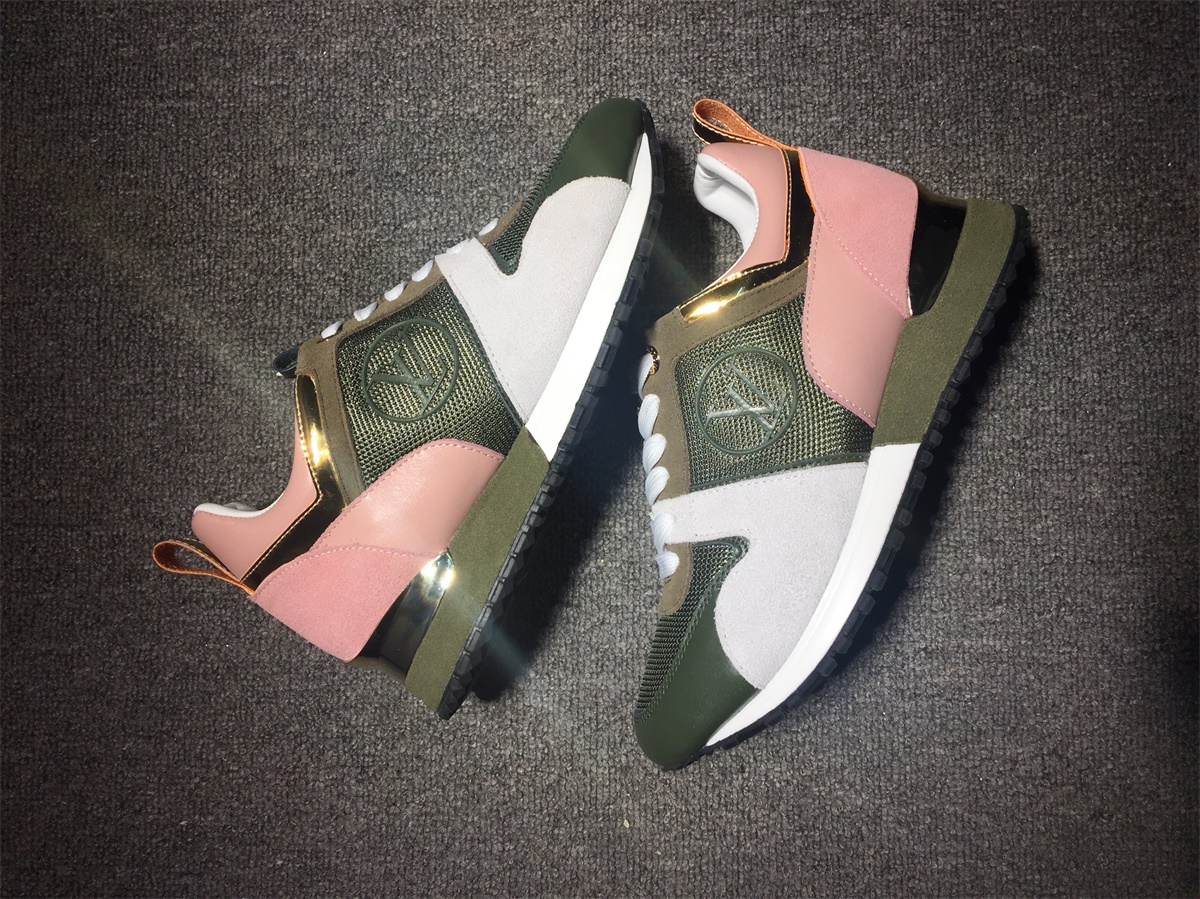 Women L*ouis V*uitton Run Away Top Sneaker