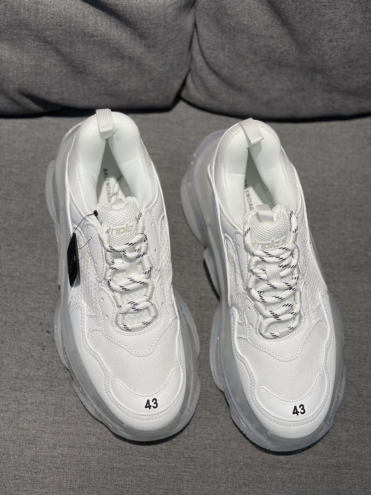 Men Women B*alenciaga Top Sneakers