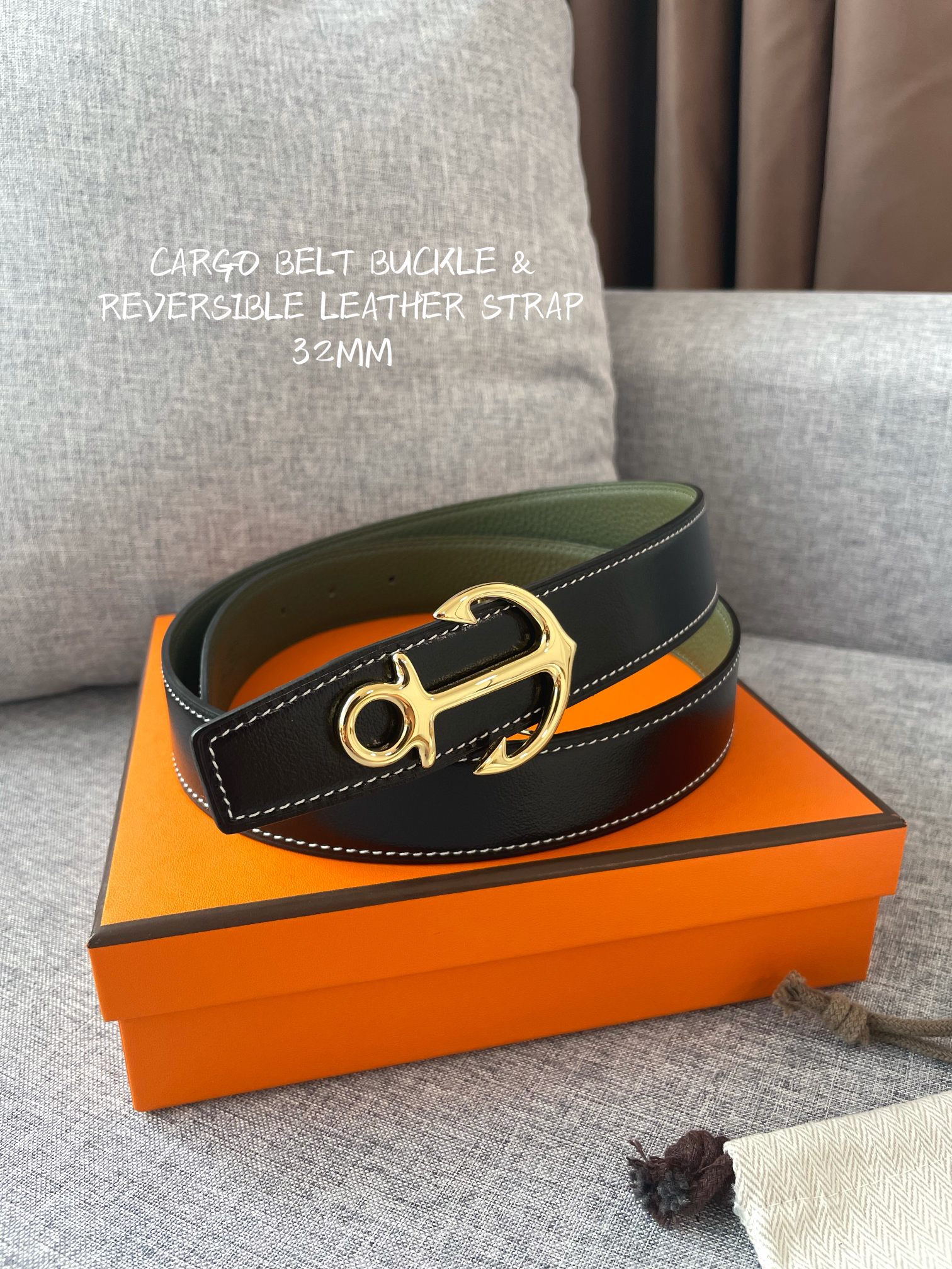 H*ermes Belts Top Quality 3.2CM