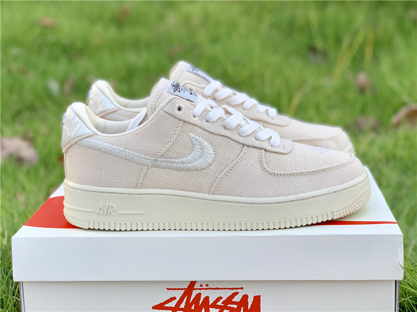 from Stussy x Nike Air Force 1 Low “Fossil Stone”