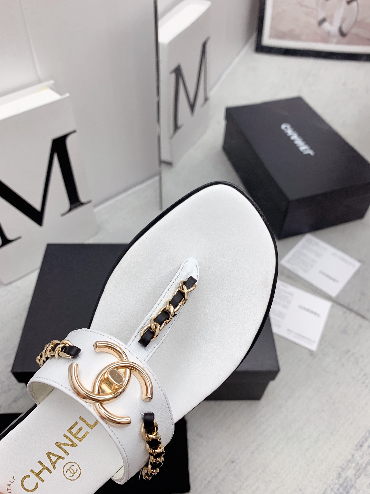 Women C*hanel Top Sandals