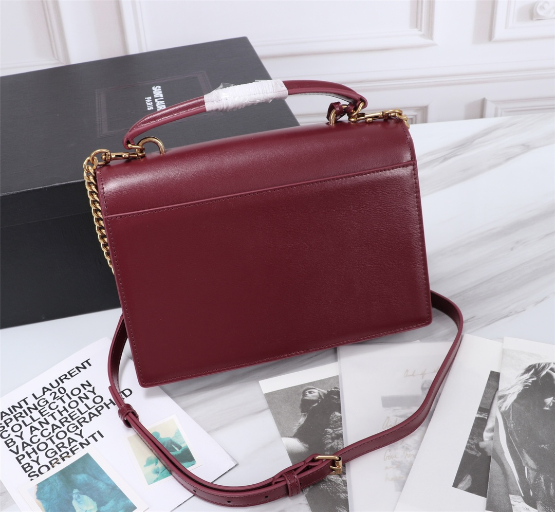 Y*SL Bag Top Quality 25*18*5CM