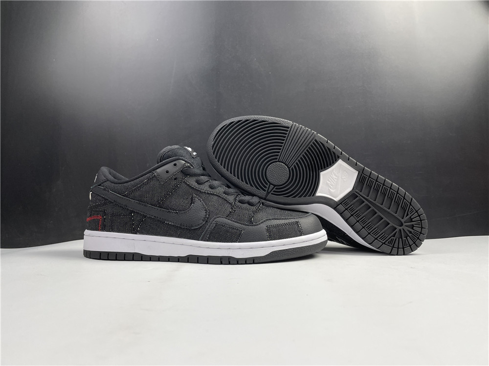 from Wasted Youth × Nike Dunk SB Low “Black” DD8386-001