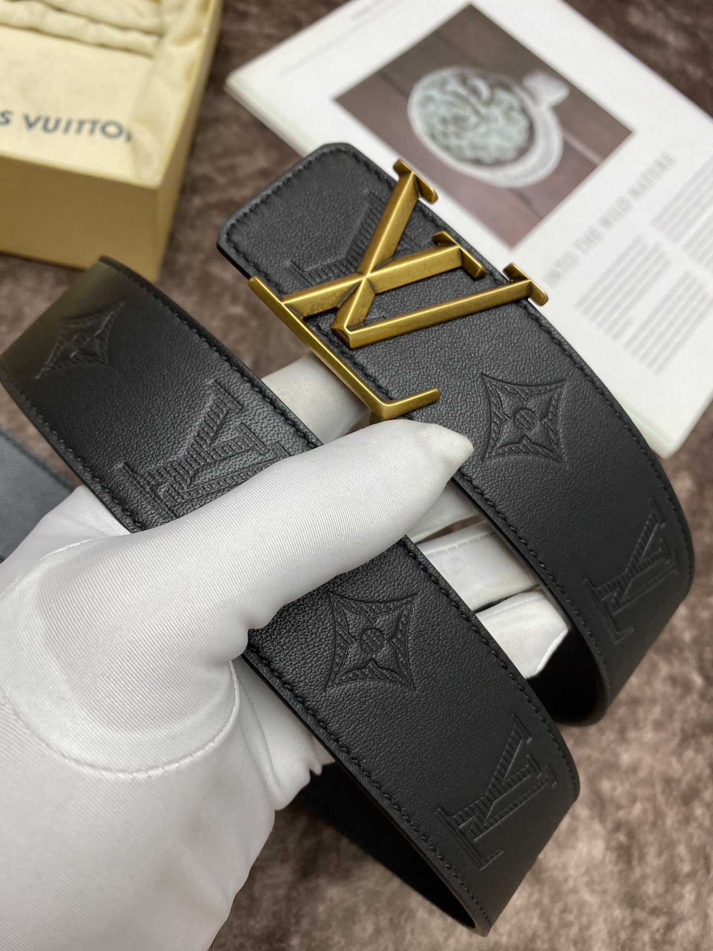 L*ouis V*uitton Belts Top Quality 40MM