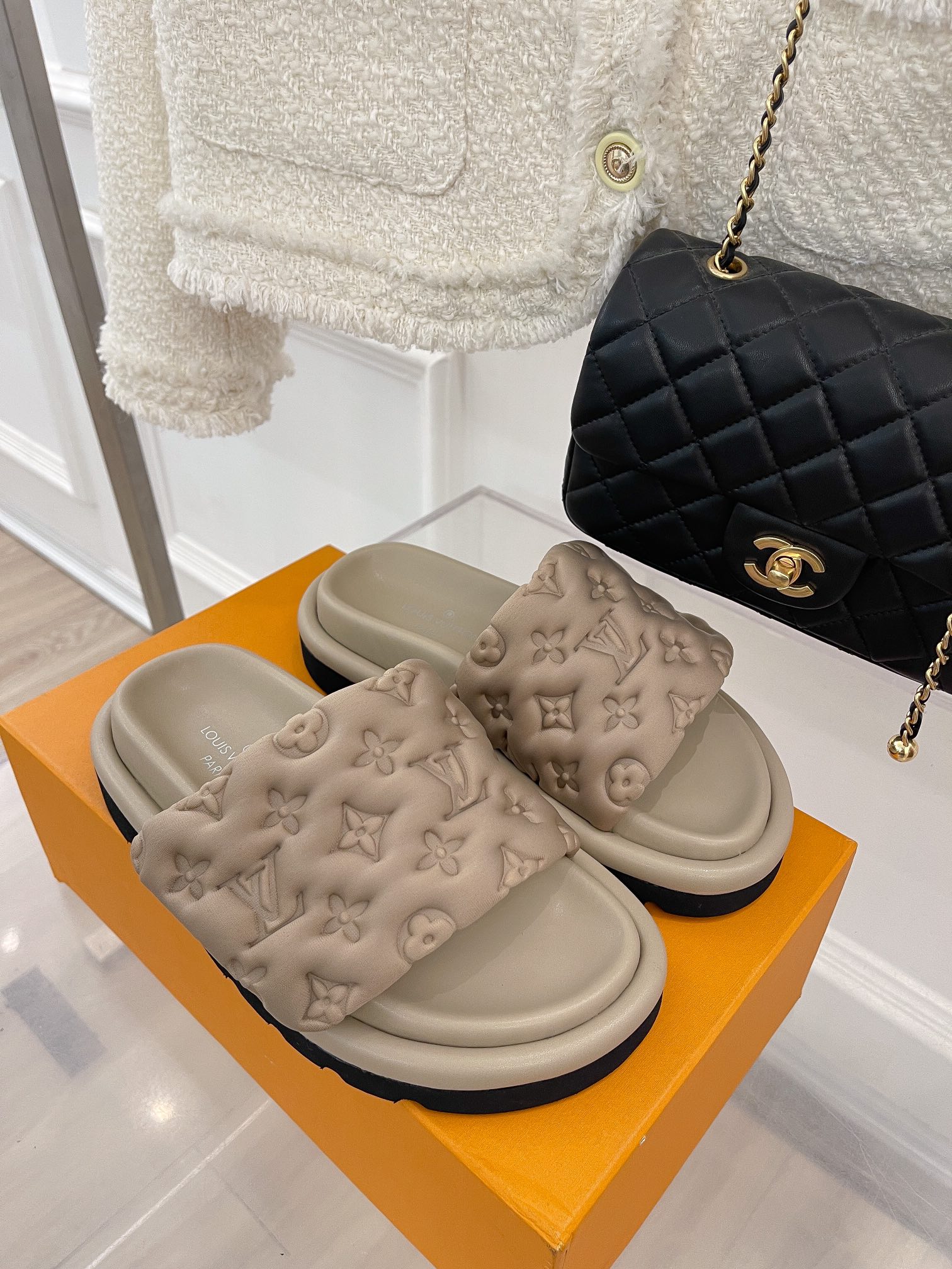 Men Women L*ouis V*uitton Top Sandals