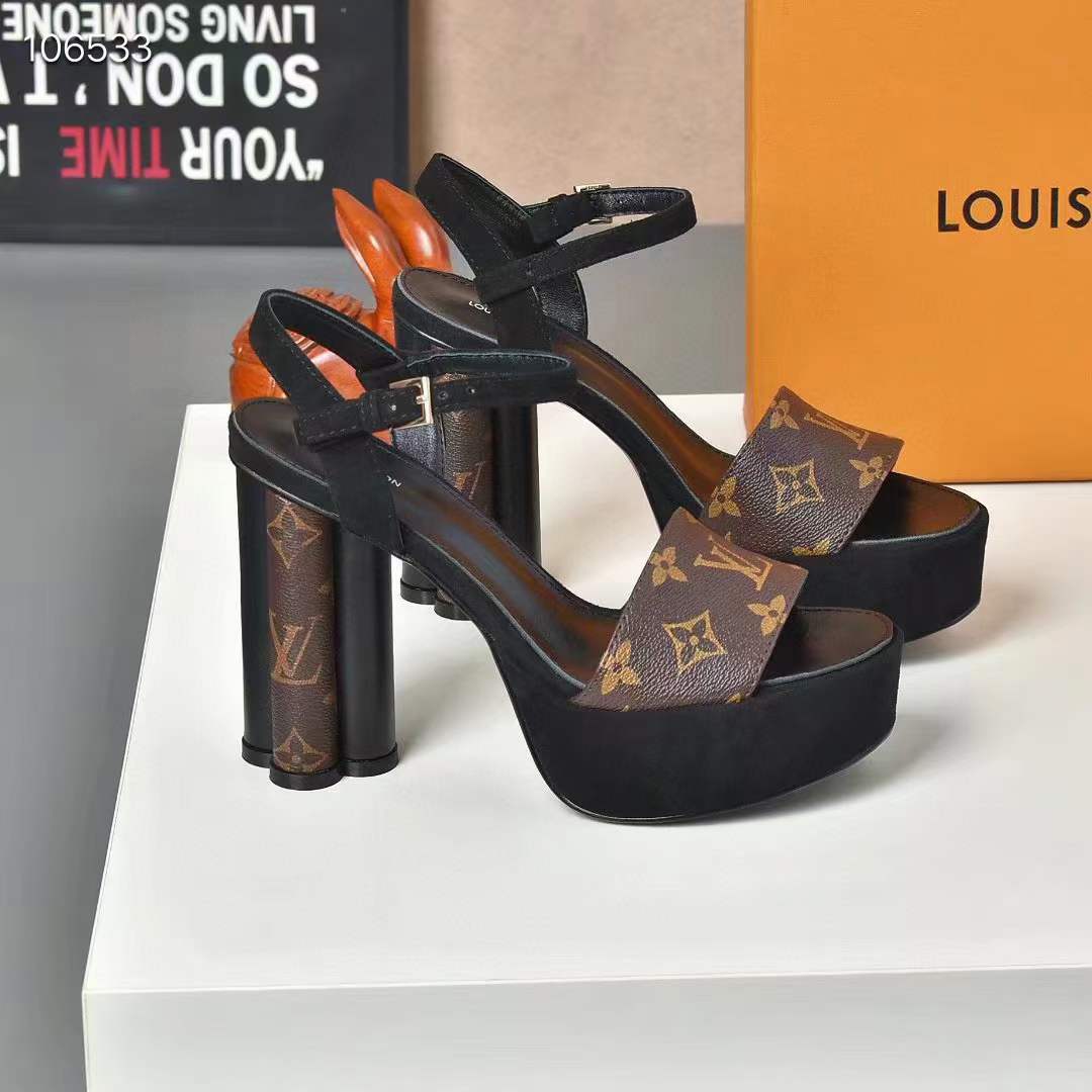 Women L*ouis V*uitton Top Slippers