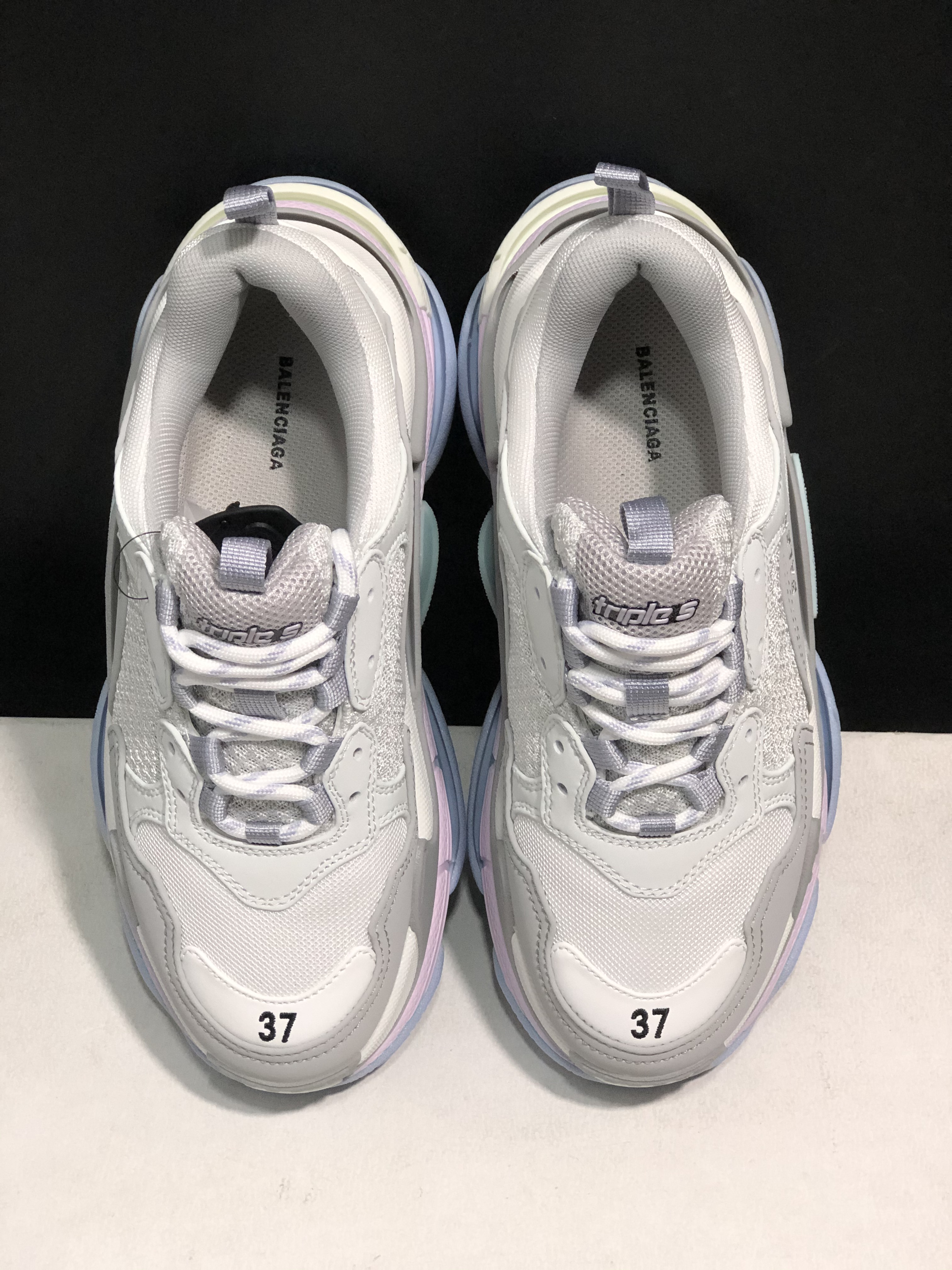 Men Women B*alenciaga Top Sneaker