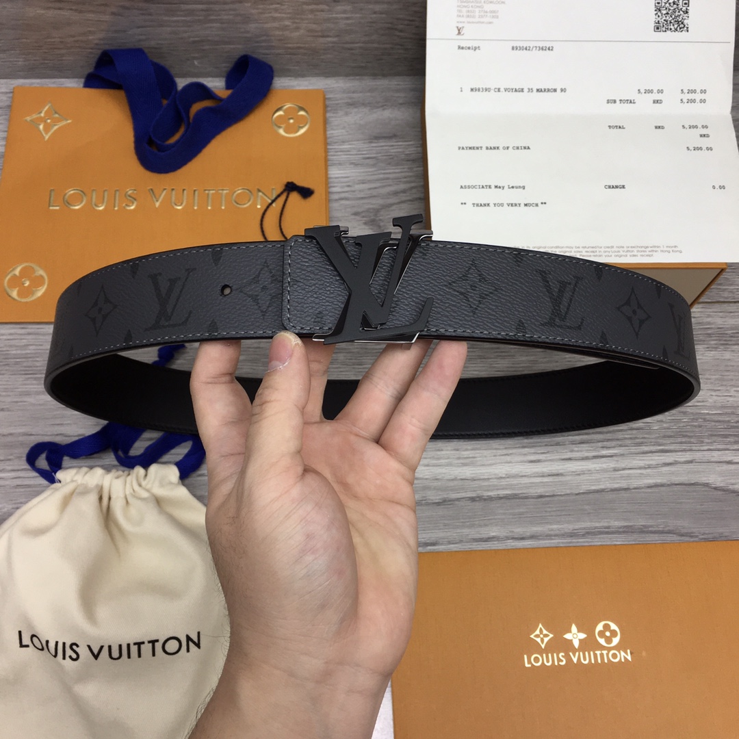 L*ouis V*uitton Belts Top Quality 40MM