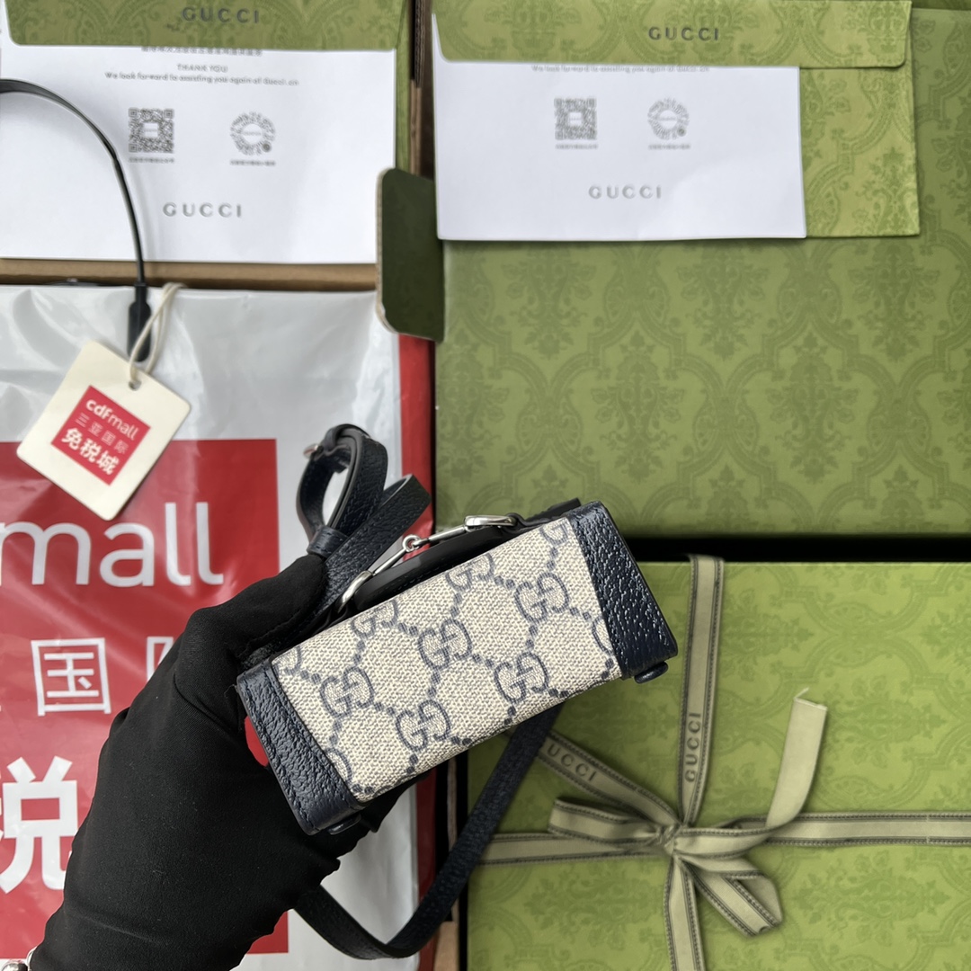 G*ucci Bag Top Quality 11.5*17*4CM