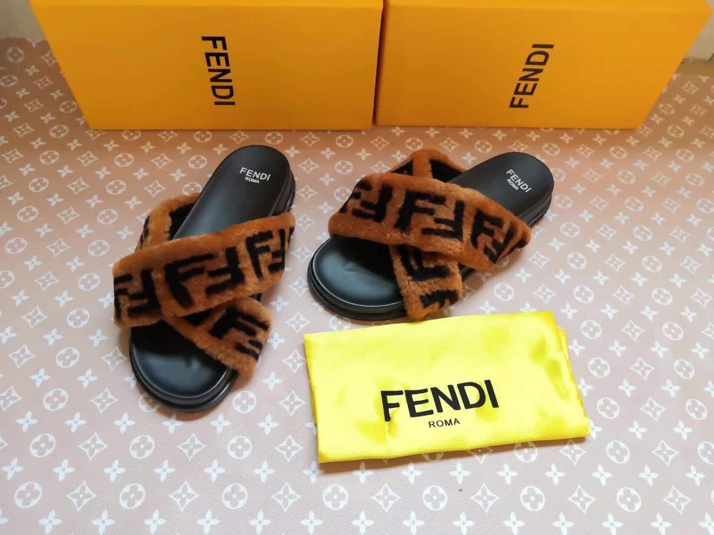 Men Women F*endi Sandals Top