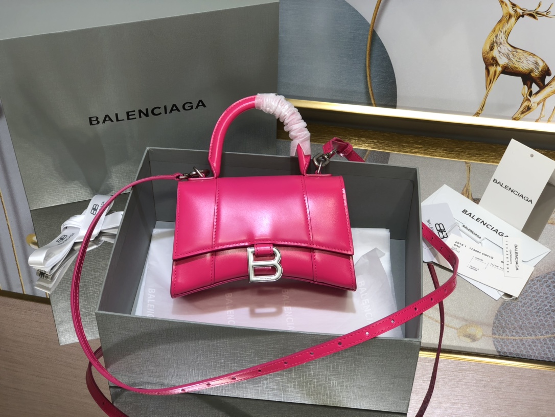 B*alenciaga Bag Top Quality 19x8x21cm