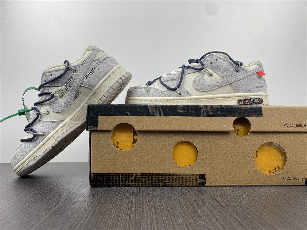 from O*ff-W*hite x Nike Dunk Low