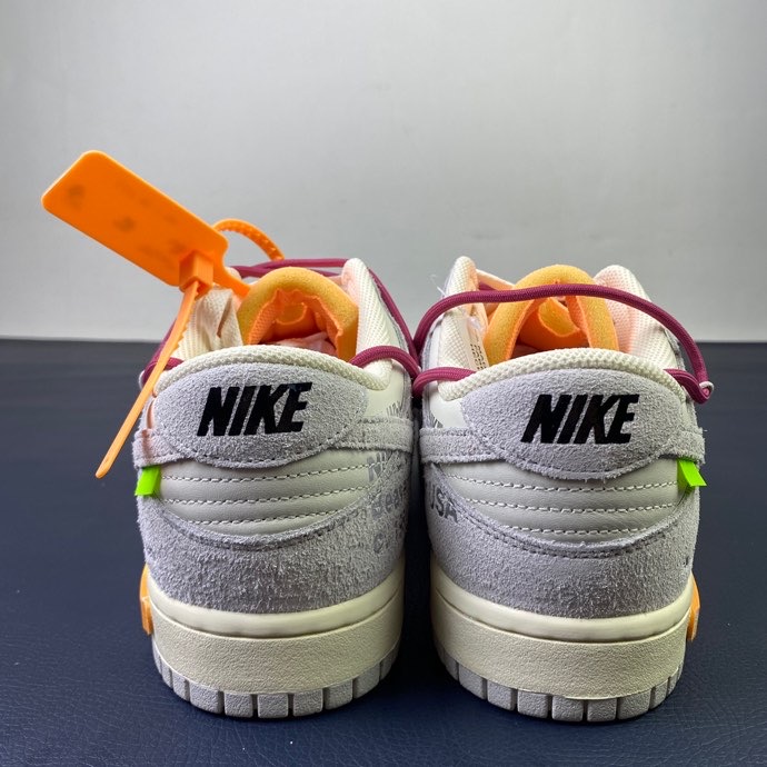 from O*ff-W*hite x Nike Dunk Low