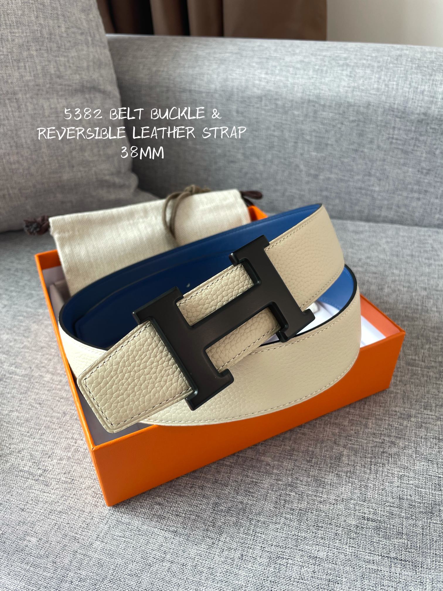 H*ermes Belts Top Quality 3.8CM