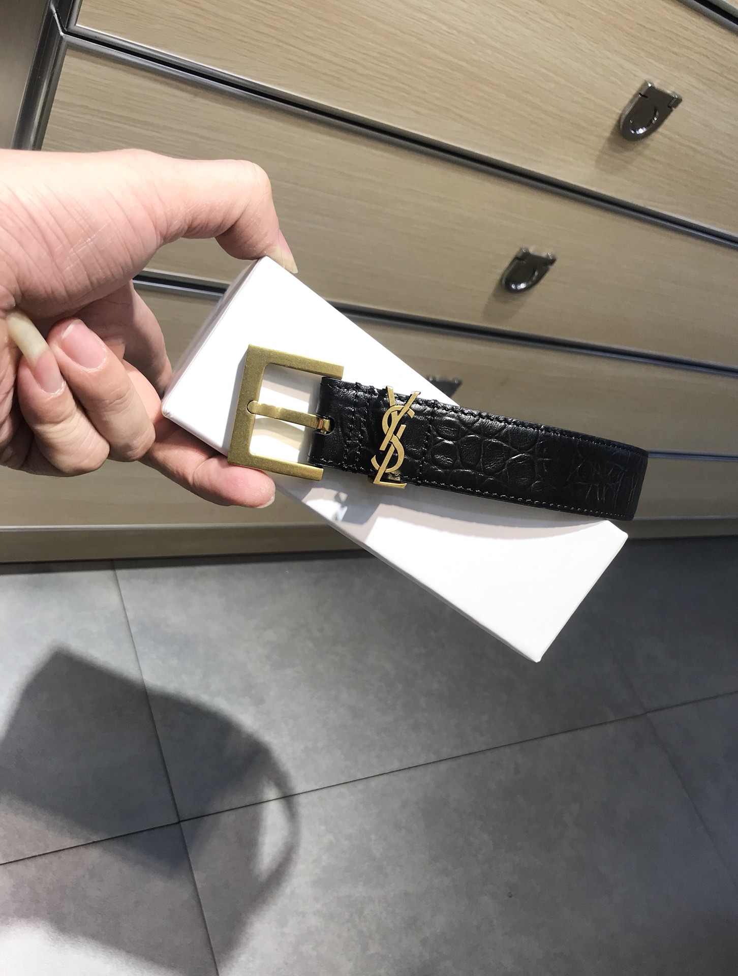 Y*SL Belts Top Quality 30MM