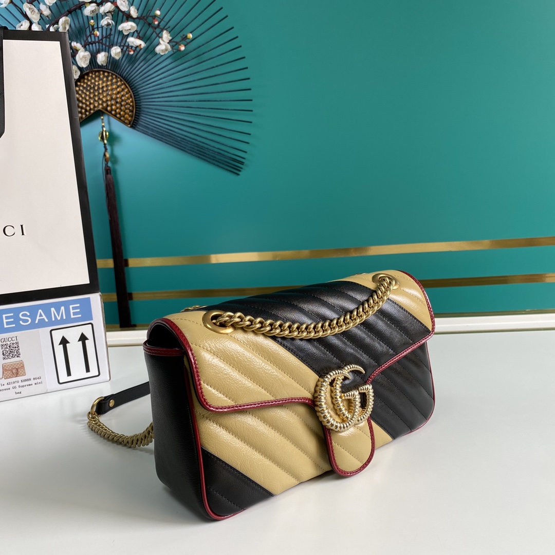 G*ucci Bag Top Quality 26*15*7cm