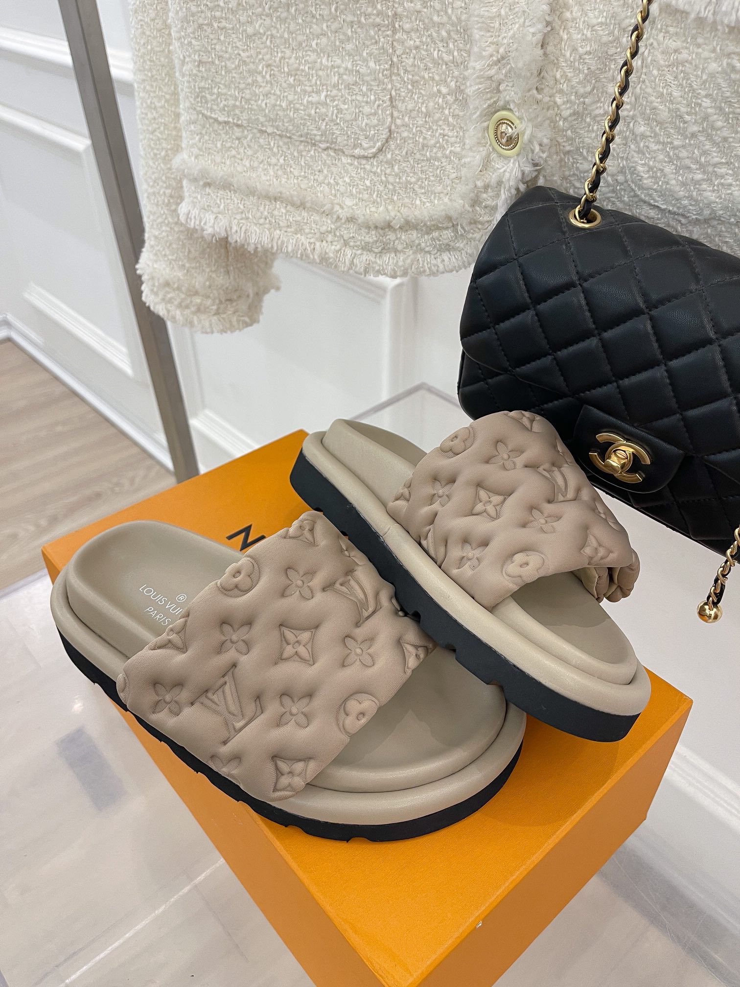 Men Women L*ouis V*uitton Top Sandals