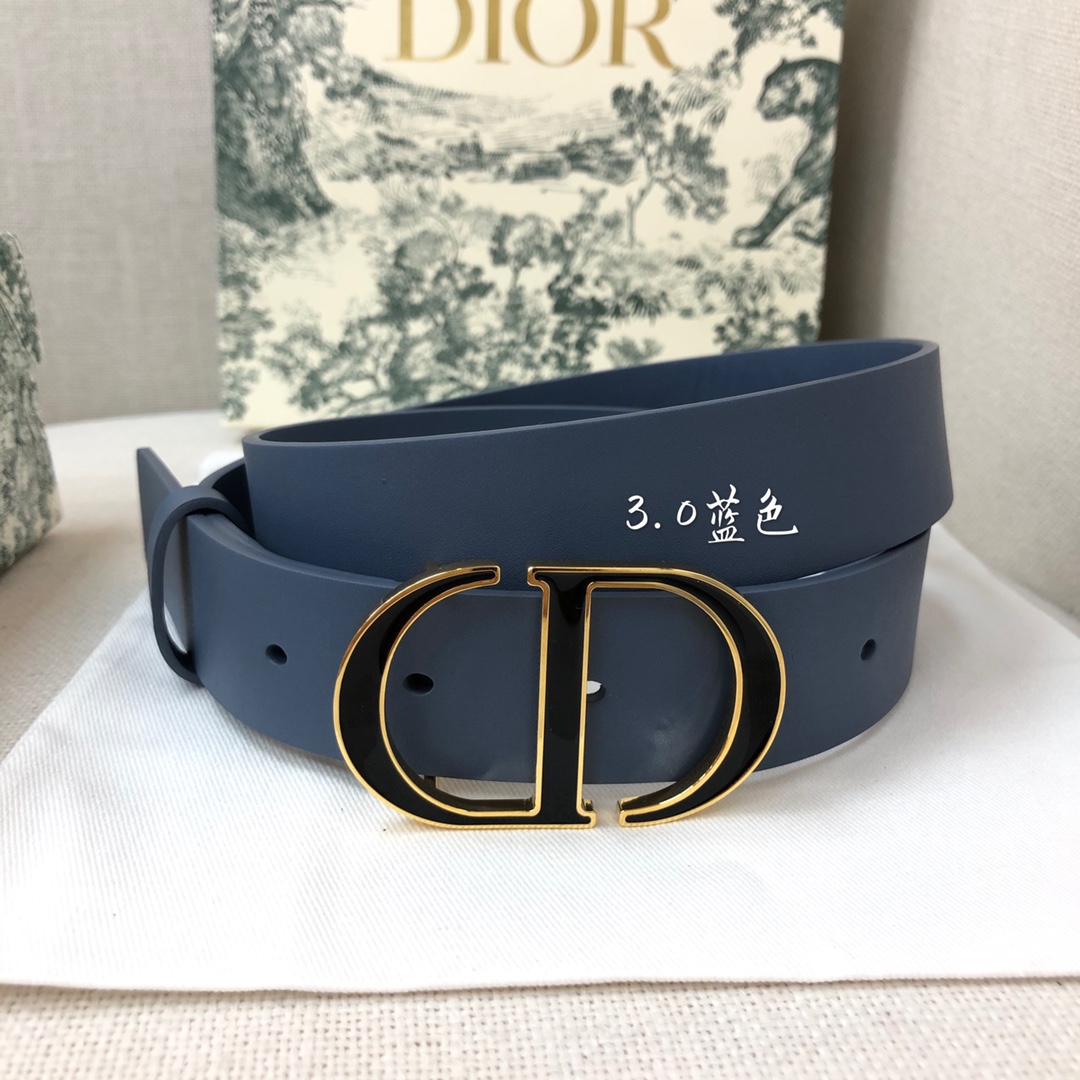 D*ior Belts Top Quality 30MM