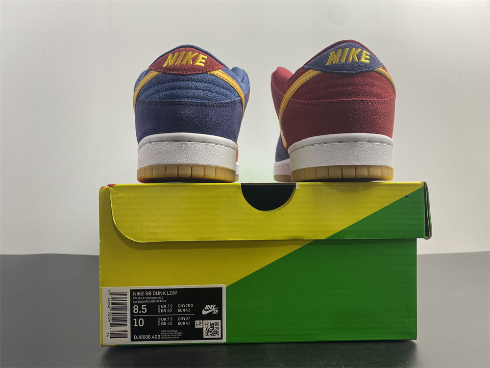 from Nike SB Dunk Low “Barcelona” DJ0606-400