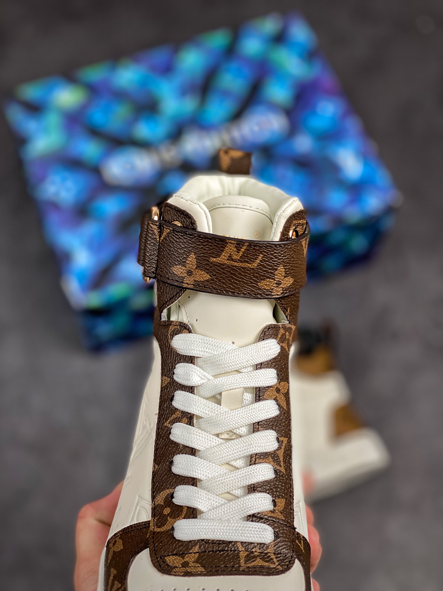 Men L*ouis V*uitton Top Sneaker