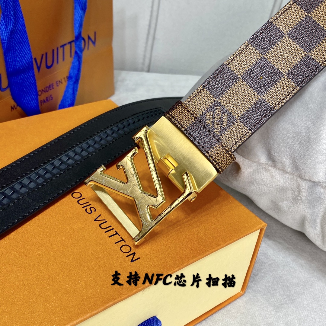 L*ouis V*uitton Belts Top Quality 40MM