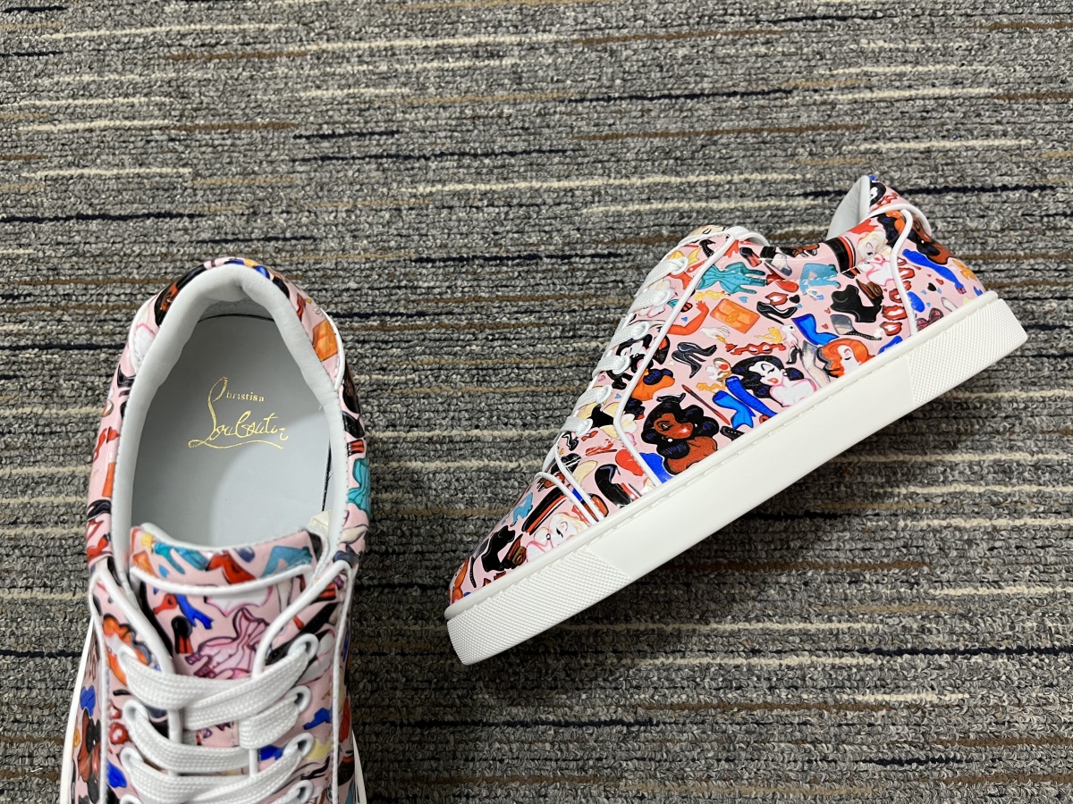 Men C*hristian L*ouboutin Low Top Sneakers